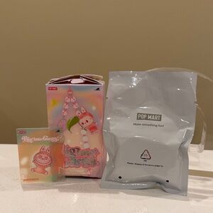 New Pop Mart The Monsters Big into Energy Labubu HAPPINESS Phone Charm